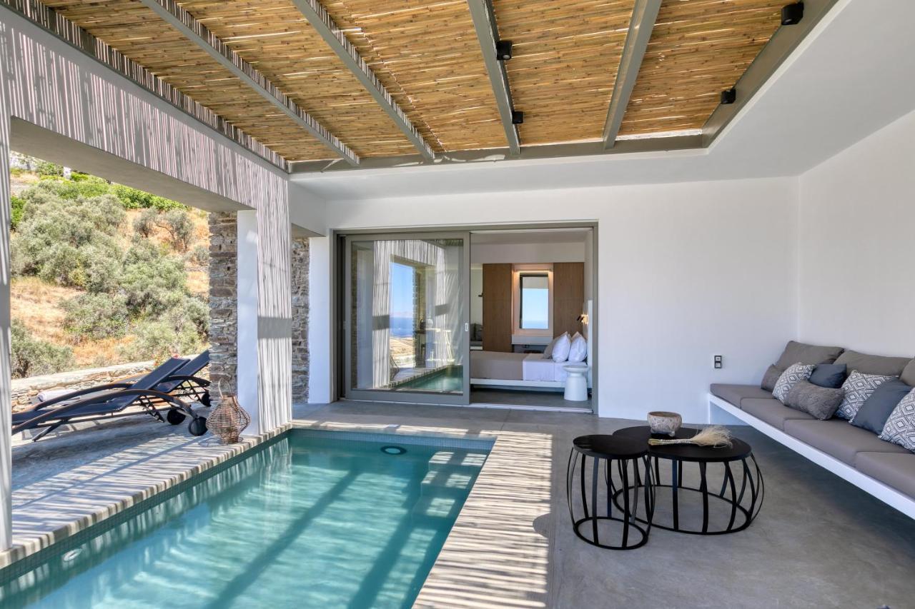 Tinos Dove Suites Triandáros 外观 照片