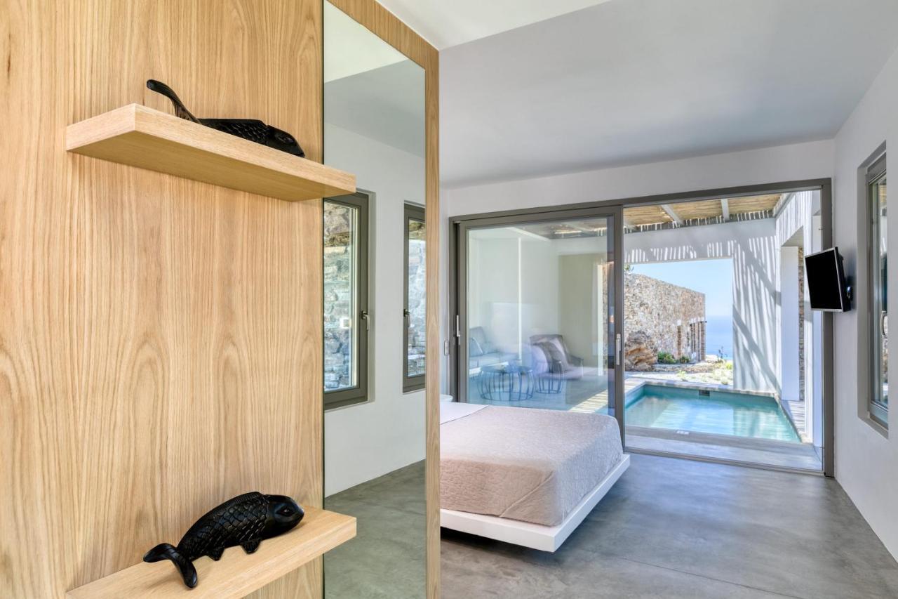 Tinos Dove Suites Triandáros 外观 照片