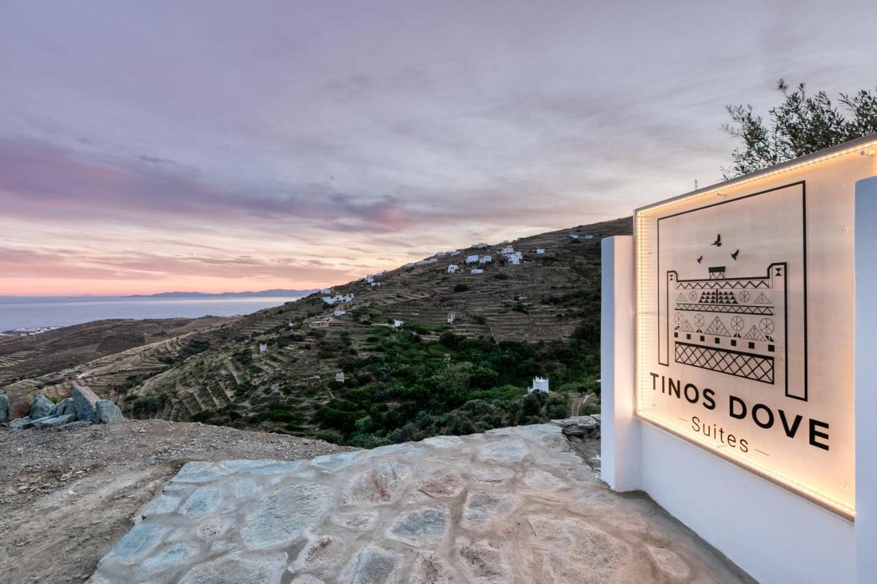 Tinos Dove Suites Triandáros 外观 照片