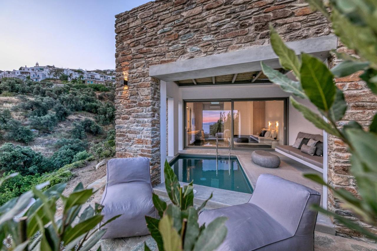 Tinos Dove Suites Triandáros 外观 照片