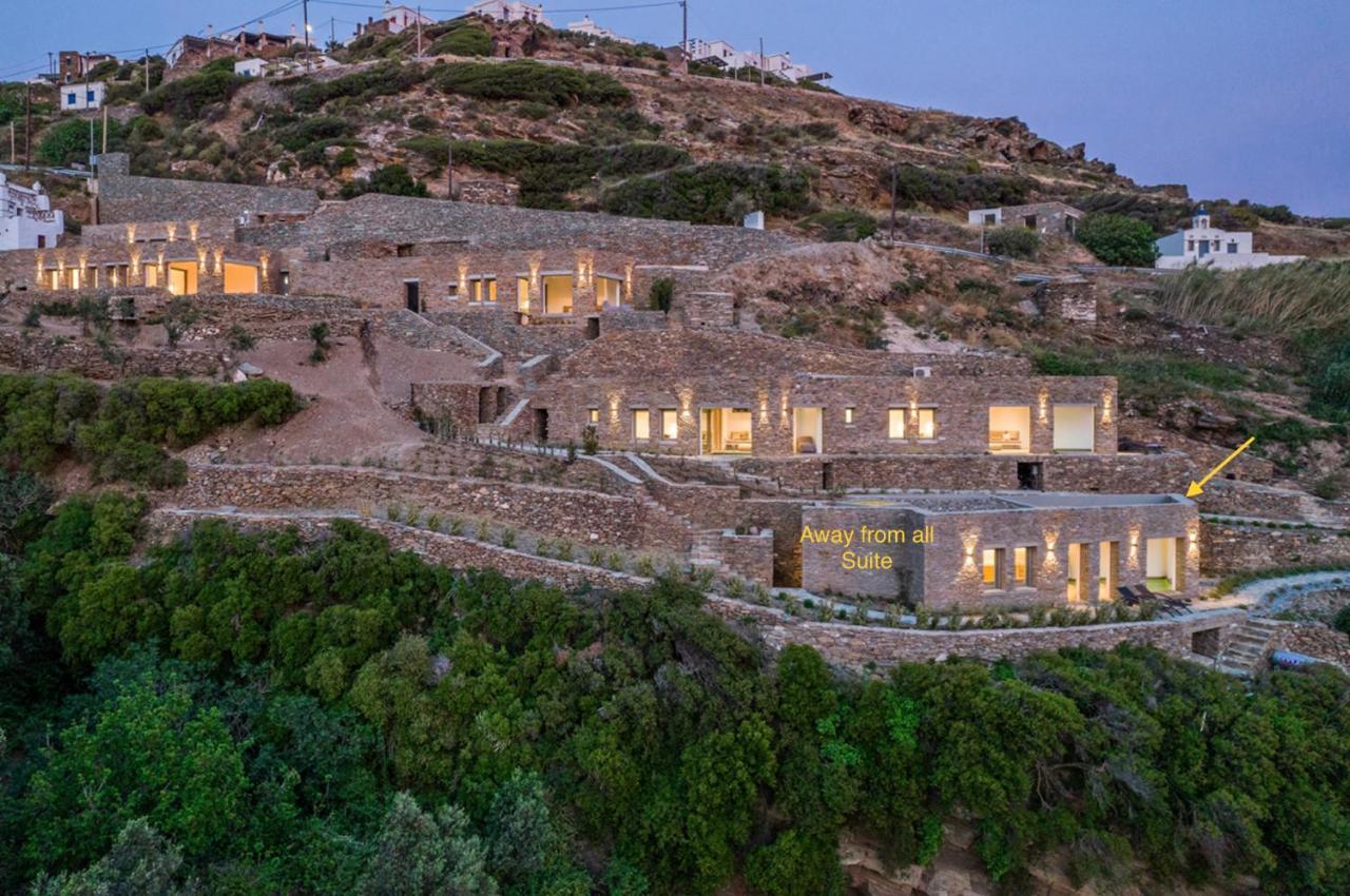 Tinos Dove Suites Triandáros 外观 照片